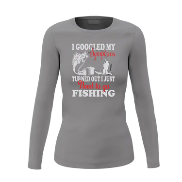 Fishing Symptoms Women Long Sleeve Shirt